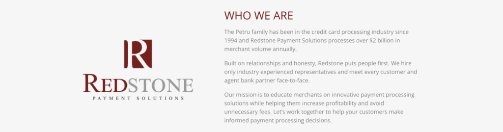 Redstone Payment Solutions Review